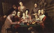 Charles Wilson Peale The Peale Family oil painting reproduction